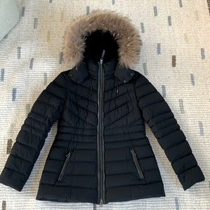Mackage Patsy Down Coat with Genuine Fur